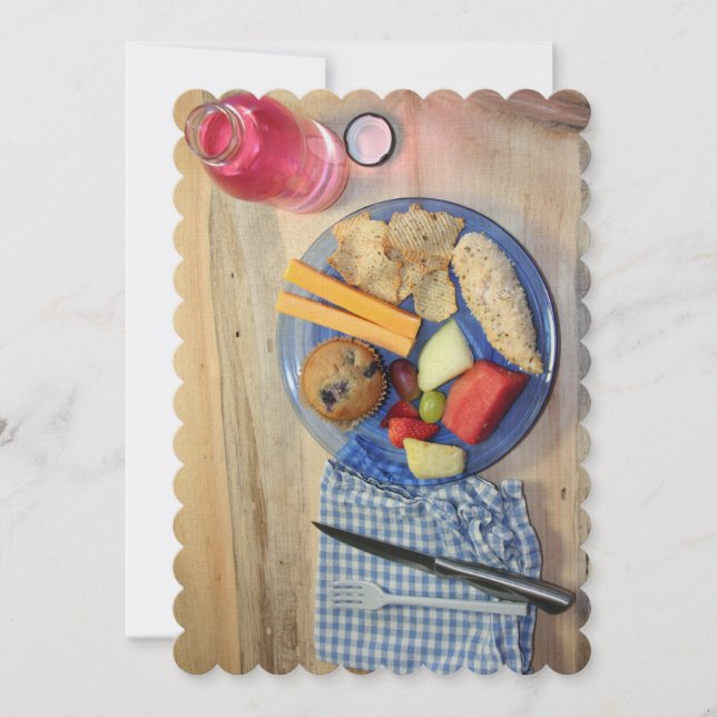 Smorgasbord Picnic invitations (Front)