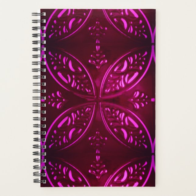 Smouldering Magenta Planner (Front)