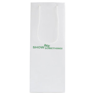 SMS OG CHAMPAGNE TOTE WINE GIFT BAG