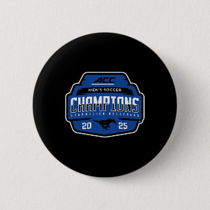 Smu Mustangs Acc Champs 2025 Men's Soccer _1  6 Cm Round Badge