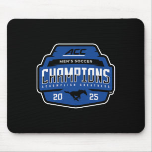 Smu Mustangs Acc Champs 2025 Men's Soccer _1  Mouse Mat