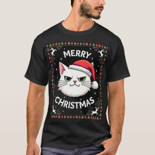 Smudge Cat Ugly Christmas Sweater  (1)