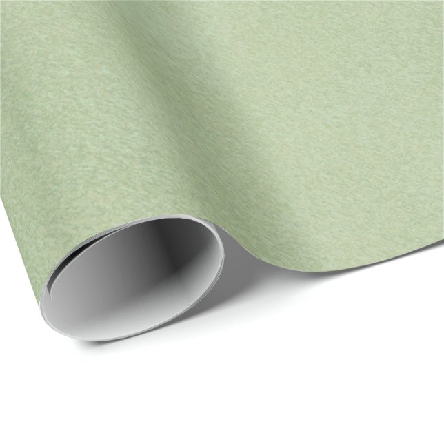 Smudge Mint Green Wrapping Paper (Roll Corner)