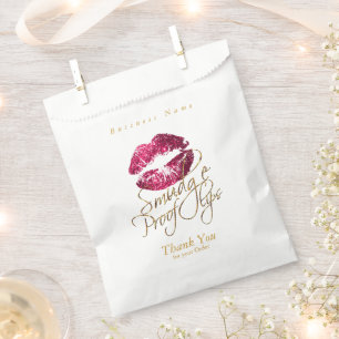 Smudge Proof Lips - Hot Pink Favour Bags