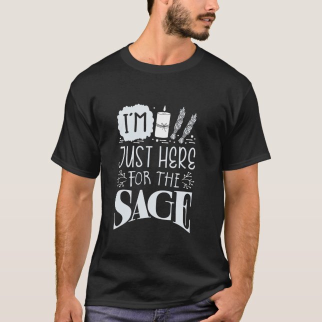 Smudging Smudge Sage Healing Smudging Quote T-Shirt (Front)