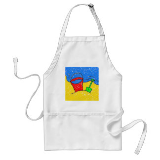 Smudgy Beach Standard Apron