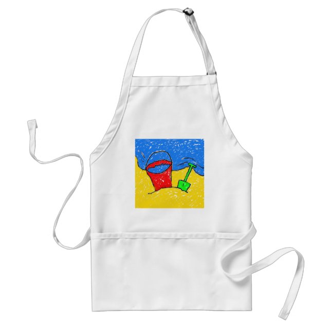 Smudgy Beach Standard Apron (Front)