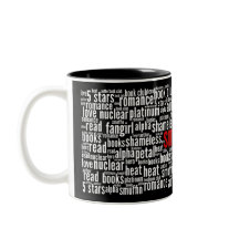 Smuffin Word Cloud Black Mug (C)
