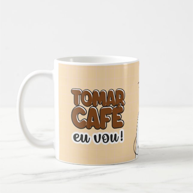 Smug Drinking coffee I'm going to. Coffee Doesn't  Mug (Left)