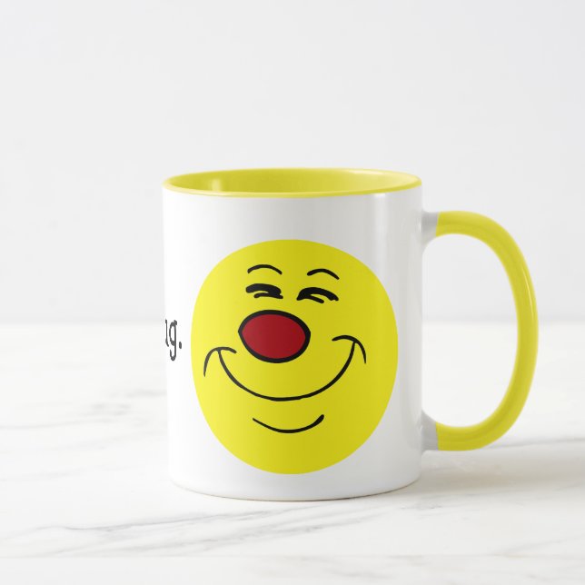 Smug Face Grumpey Mug (Right)
