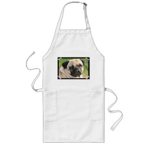 Smug Pug Long Apron