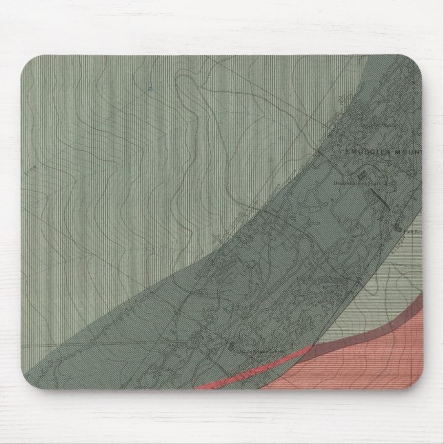 Smuggler Mountain 1 Mouse Mat (Front)