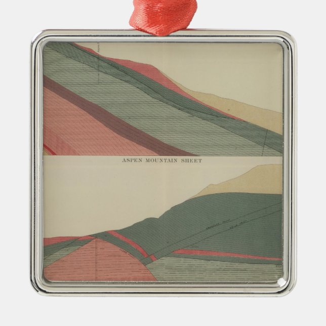 Smuggler Mountain Sheet 3 Metal Tree Decoration (Front)