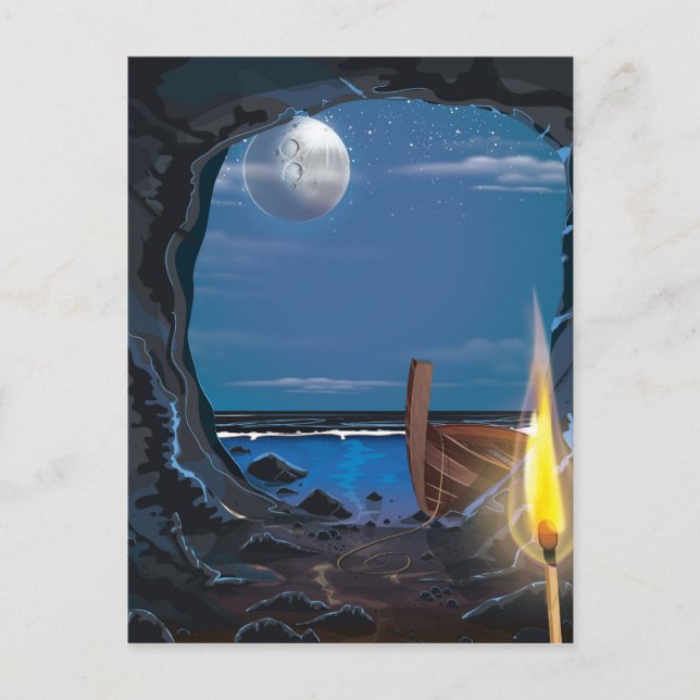 Smugglers Cave Postcard (Front)
