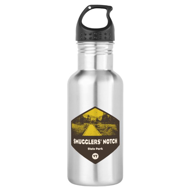 Smugglers' Notch State Park Vermont 532 Ml Water Bottle (Front)
