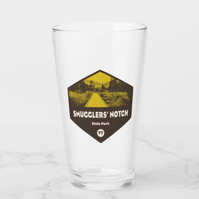 Smugglers' Notch State Park Vermont Glass (Front)