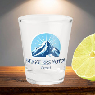 Smugglers Notch Vermont Shot glass