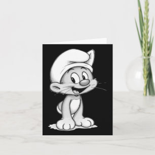 Smurf Cat Sticker1  Card