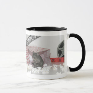 Smurf the Gerbil Goes to the Movies Mug