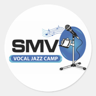 SMV Vocal J Classic Round Sticker