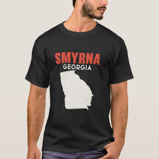 Smyrna Georgia USA State America Travel Georgian A T-Shirt