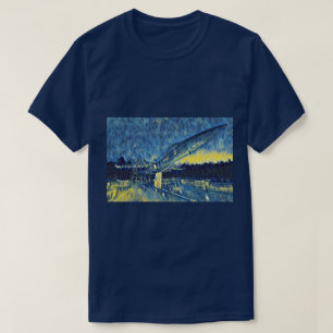 Smyrna, TN U.S. Navy Blue Angels Memorial Painting T-Shirt
