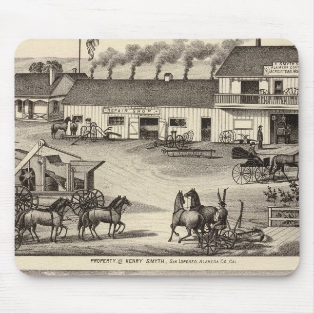 Smyth, Adams properties Mouse Mat (Front)