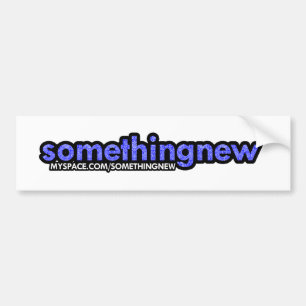SN Bumper Sticker for White Cars