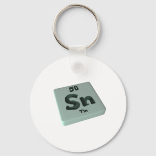 Sn Tin Key Ring