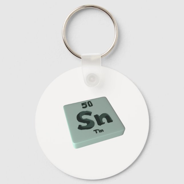 Sn Tin Key Ring (Front)