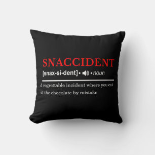 Snaccident - Customisable Dictionary Definition Cushion