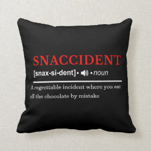 Snaccident - Customisable Dictionary Definition Cushion