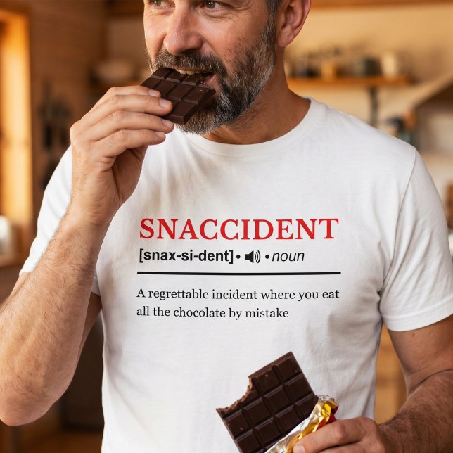 Snaccident - Customisable Dictionary Definition T-Shirt (Creator Uploaded)