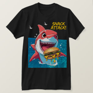 Snack Attack Shark T-Shirt