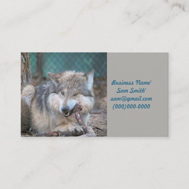 Snack Business Card (Front)