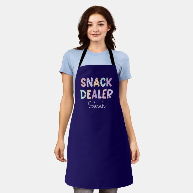 Snack dealer funny mum Mothers Day Gift Apron (Worn)