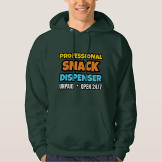 Snack Dispenser Green Hoodie