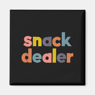 Snack Er Funny Gift For Mom Of Boys And Girls  Magnet