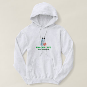 Snack First Questions Later-School Lunch break  Hoodie