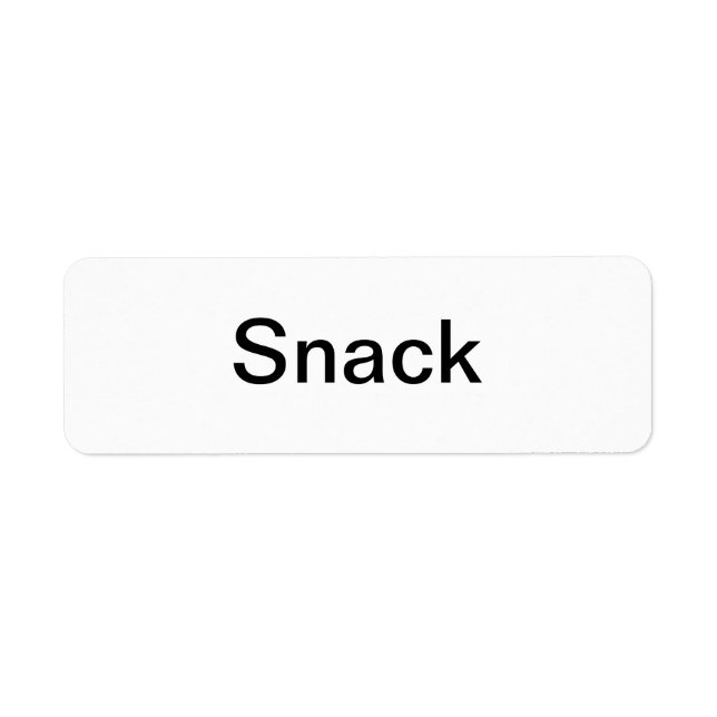 Snack Labels/ (Front)
