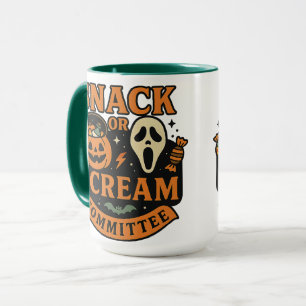 Snack or Scream Committee   Halloween Mug