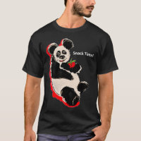 Snack TIme Panda Eating Strawberry School Fun 
