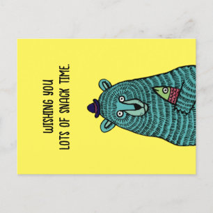Snack Time Postcard