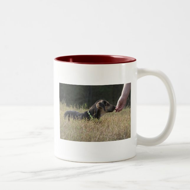 Snack time Two-Tone coffee mug (Right)