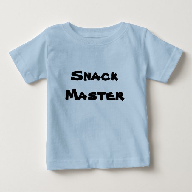 SnackMaster Baby T-Shirt (Front)