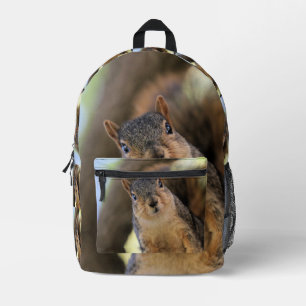 Snacks! I love snacks! Printed Backpack