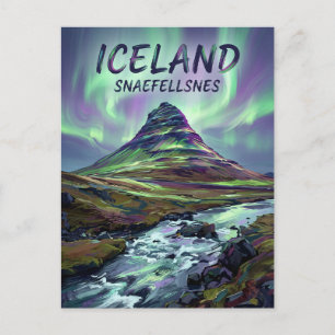Snaefellsnes Iceland Postcard