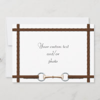Snaffle Bit & Laced Reins All-Purpose Photo