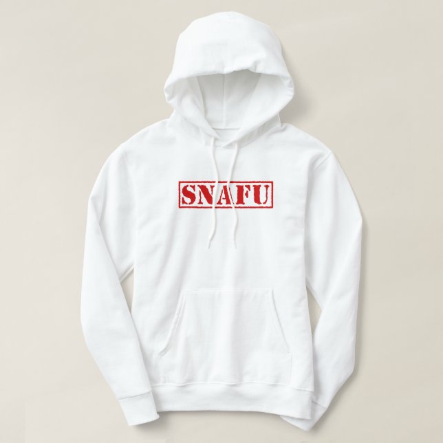 SNAFU HOODIE (Design Front)