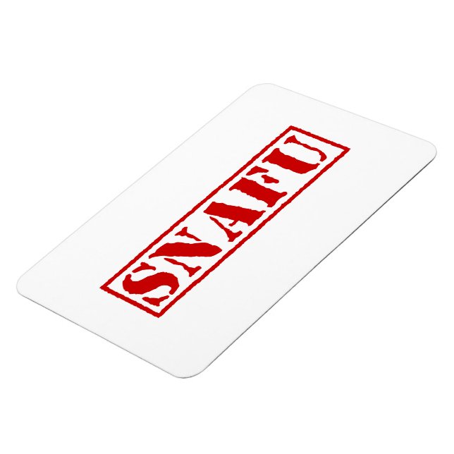 SNAFU MAGNET (Left Side)